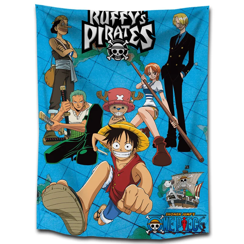 One Piece Pirates Tapestry