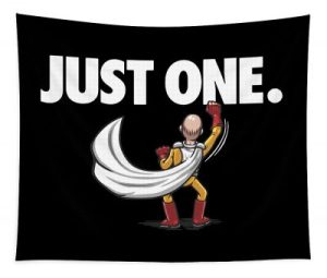 Saitama Just One Wall Tapestry