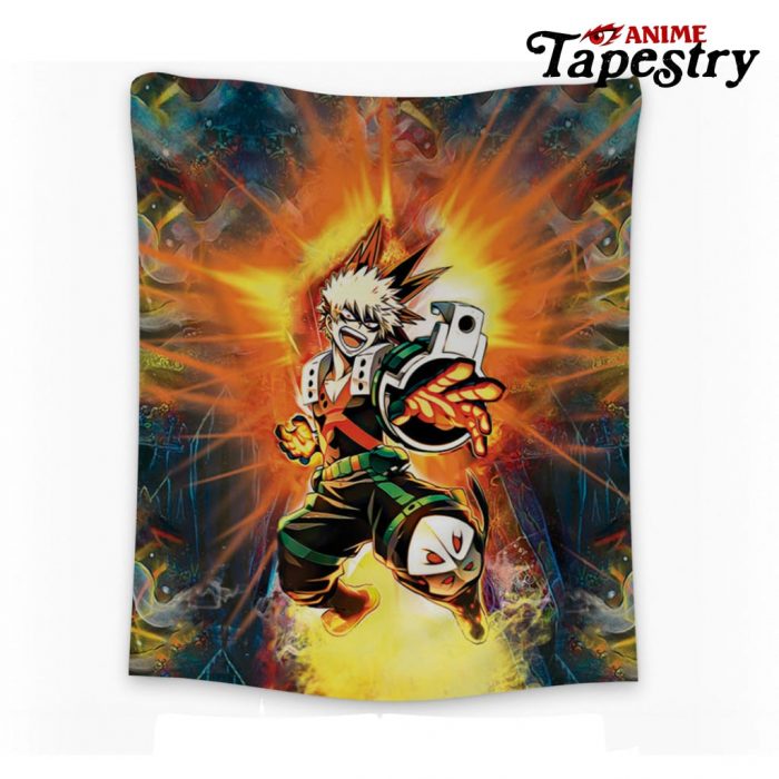 Blazing Bakugo My Hero Academia Tapestry