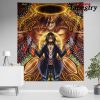 Trippy Eren Yeager Timeskip Attack on Titan Tapestry