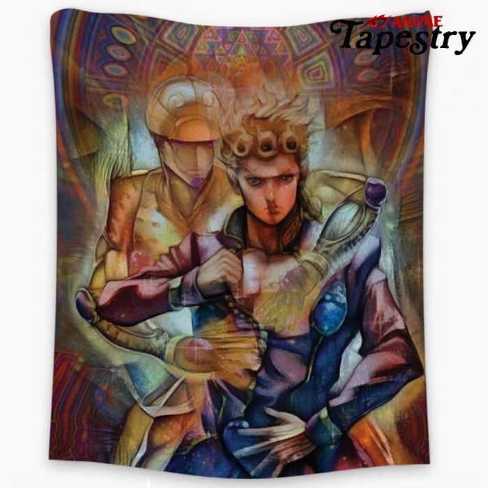 Trippy Giorno Giovanna Golden Wind Jojo’s Bizarre Adventure Tapestry