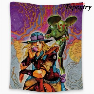 Trippy Gyro Zeppeli Ball Breaker Jojo’s Bizarre Adventure Tapestry