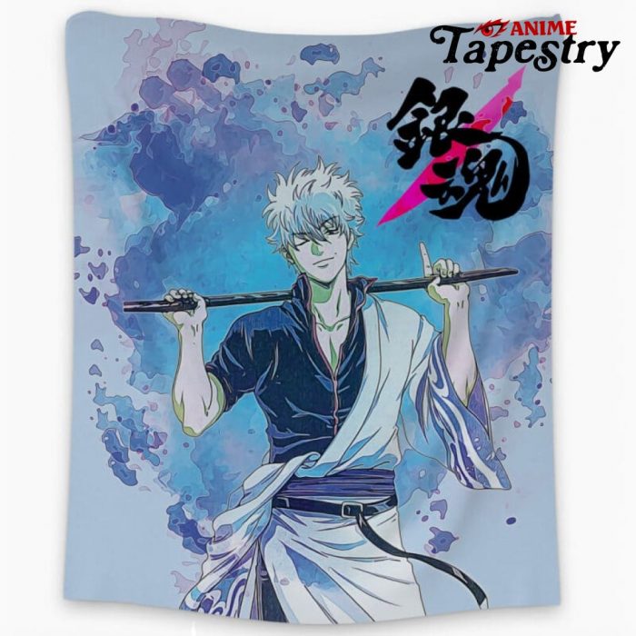 Trippy Sakata Gintoki Gintama Tapestry