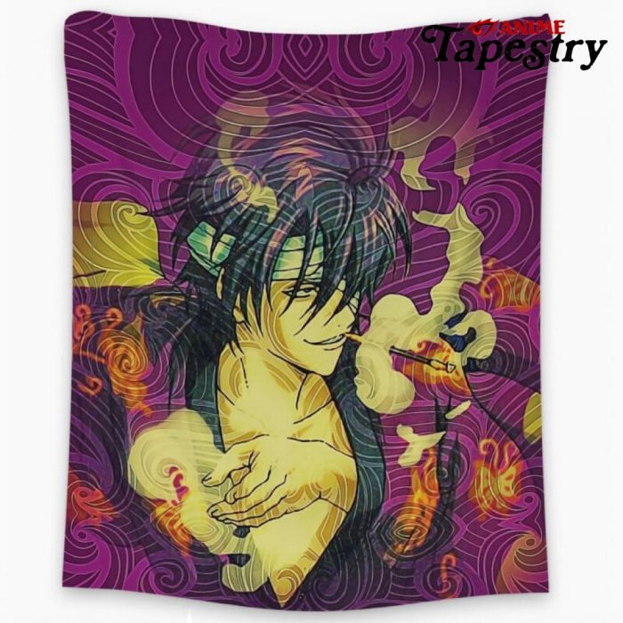 Trippy Smokin Shinsuke Gintama Tapestry