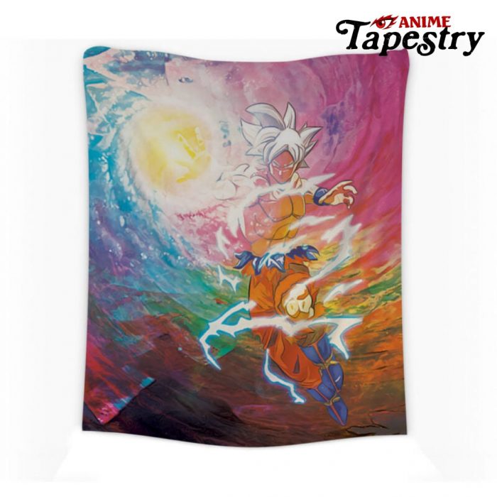 Trippy Ultra Instinct Goku Dragon Ball Z Tapestry