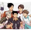 1 haikyuu captain ujang kilong - Anime Tapestry Store