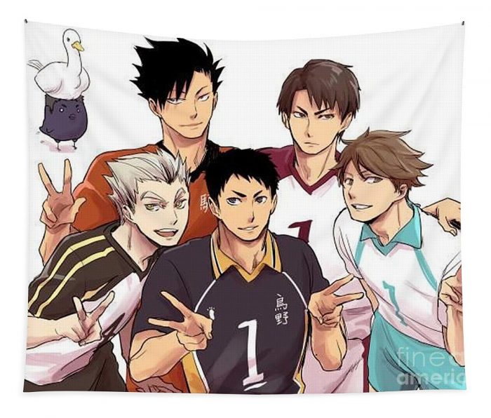 1 haikyuu captain ujang kilong - Anime Tapestry Store