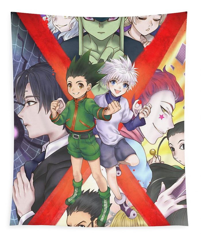 1 hunter x hunter mutia lopi - Anime Tapestry Store