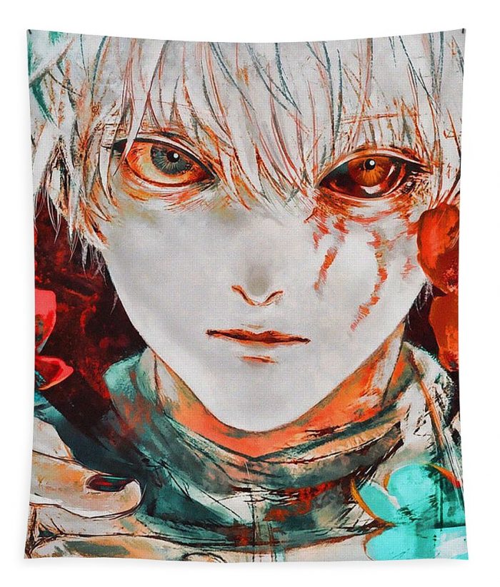 12 ken kaneki nestor muller - Anime Tapestry Store