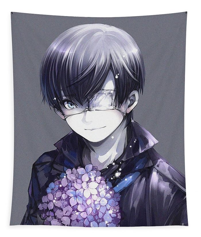 2 ken kaneki coy fisher - Anime Tapestry Store