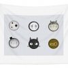 24 studio ghibli devis abuse - Anime Tapestry Store