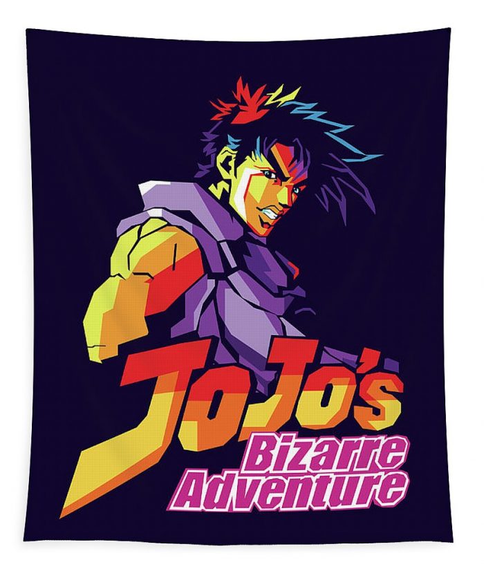 3 jojos bizarre adventure muhammad nabil pasha radhitya - Anime Tapestry Store