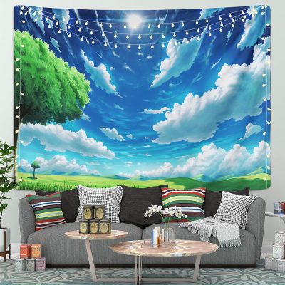 Anime Sky Tapestry Room Decor