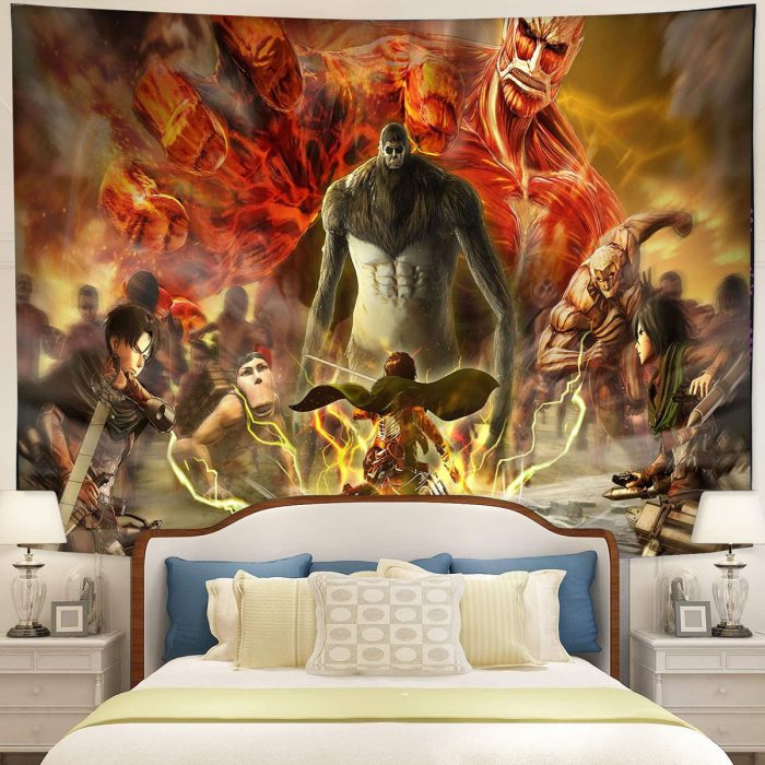 Attack on Titan 1 Anime Tapestry Room Decor