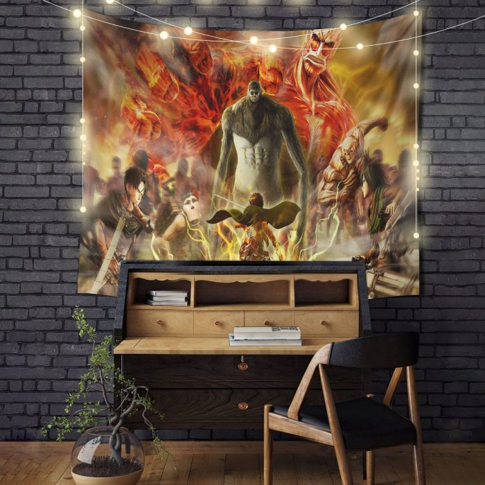 Attack on Titan 1 Anime Tapestry Room Decor