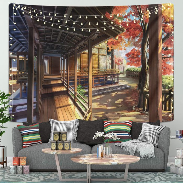 Autumn House Tapestry Room Decor