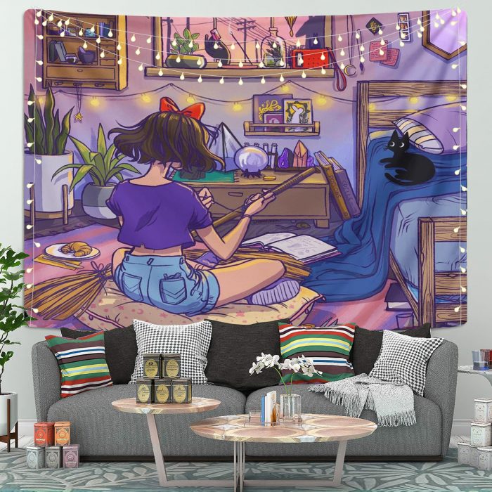 Kiki's Delivery Service Tapestry Room Decor