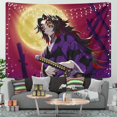 Kokushibou Demon Slayer Anime Tapestry Room Decor