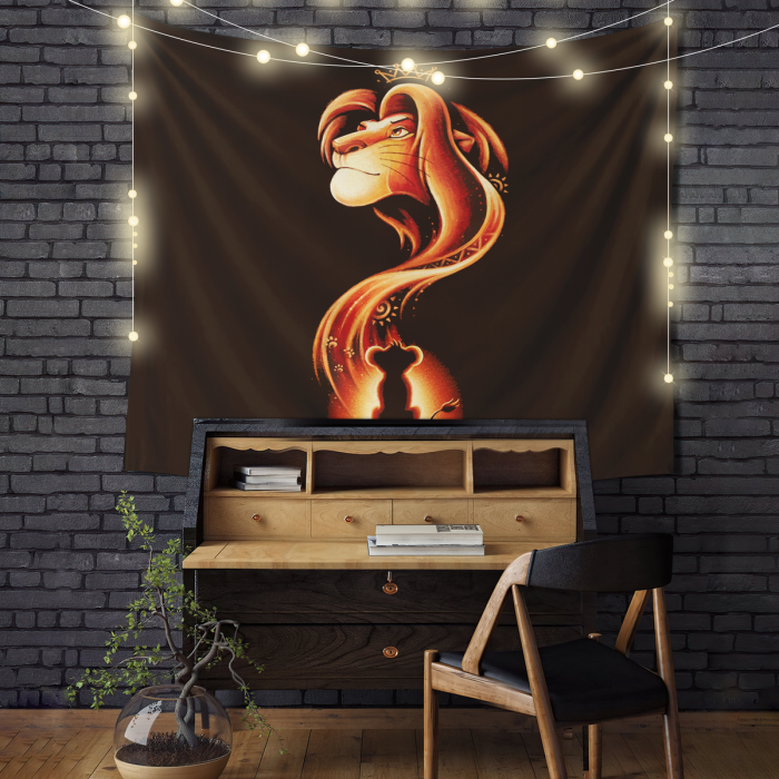 Lion King Simba Tapestry Room Decor