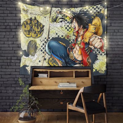 Monkey D. Luffy One Piece Tapestry Room Decor