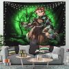 Tanjiro Demon Slayer Moonlight Tapestry Room Decor