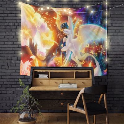 Toothless And Light Fury How To Train Your Dragon Tapestry Room Decor