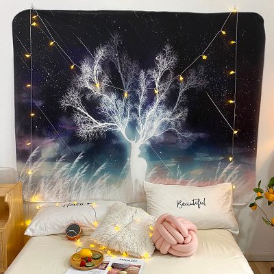 Deer Tree Tapestry Room Decor