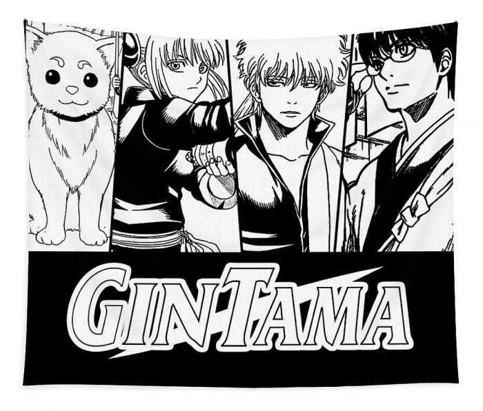 all character classic photo gintama fantasy anime transparent - Anime Tapestry Store