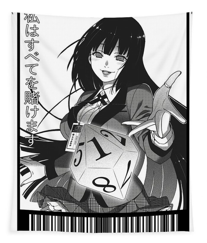 all in yumeko jabami kakegurui poster trending tiffany rogers - Anime Tapestry Store