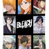 anime bleach main characters fantasy anime transparent - Anime Tapestry Store