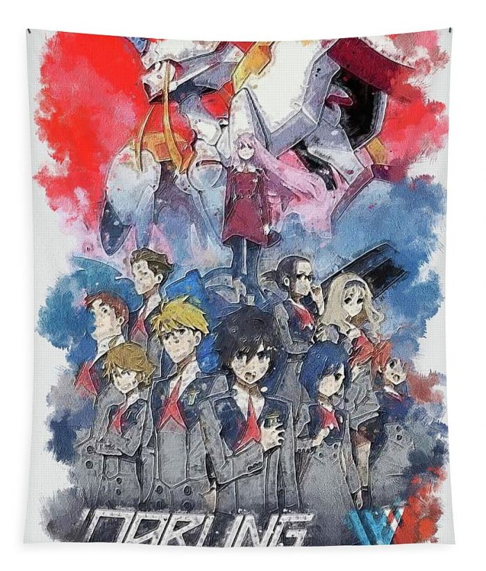 anime darling in the franxx garett harold - Anime Tapestry Store