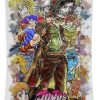 anime jojo s bizarre adventure franz elvie - Anime Tapestry Store