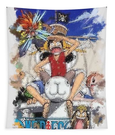 One Piece Chopper Tapestry by SwiftDesign