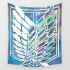 attack on titan tapestries - Anime Tapestry Store