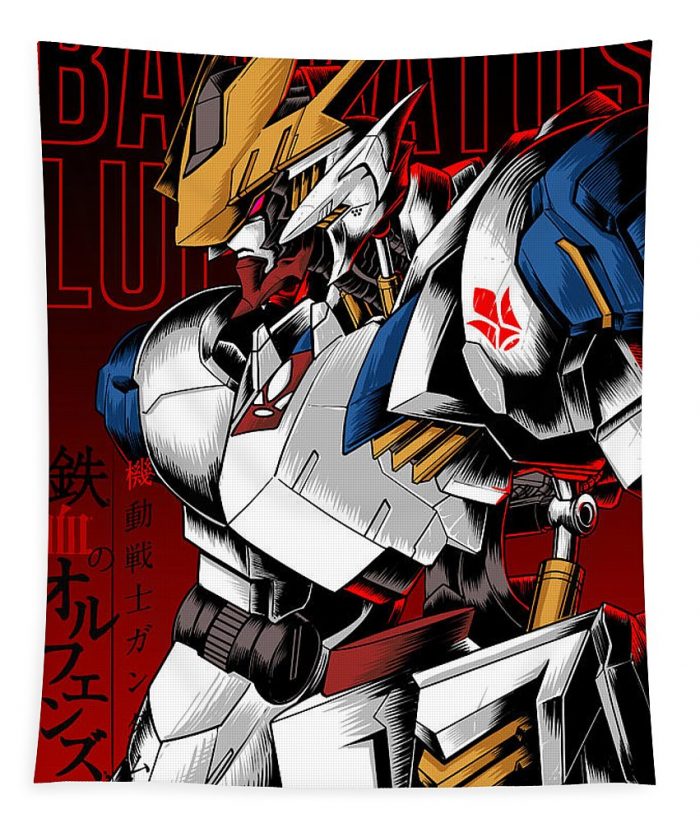 barbatos lupus rex wahyudi pratama - Anime Tapestry Store