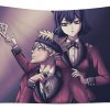black clover x kakegurui dwight v scott - Anime Tapestry Store