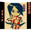bleach retro art chibi uryu ishida fantasy anime transparent - Anime Tapestry Store