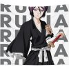 bleach retro name rukia kuchiki fantasy anime transparent - Anime Tapestry Store