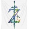 breath of the wild monn print transparent - Anime Tapestry Store