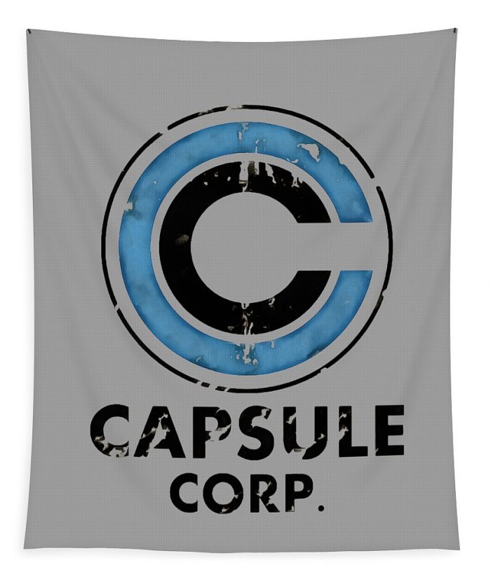 capsule corp jasper knorr transparent - Anime Tapestry Store