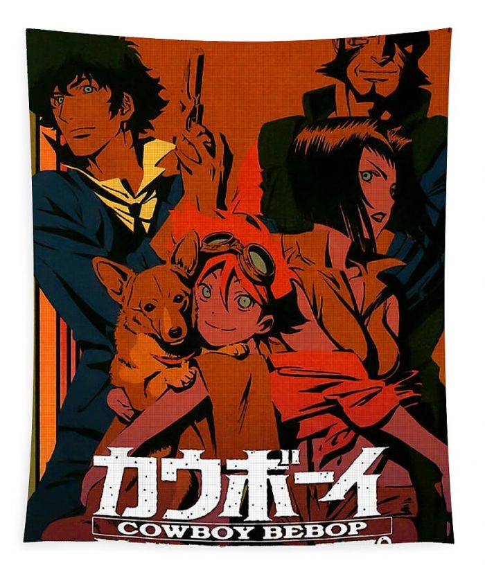 cowboy bebop poster travel walker grant - Anime Tapestry Store