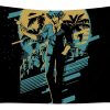 cowboy bebop retro vintage poster copy clark cameron - Anime Tapestry Store