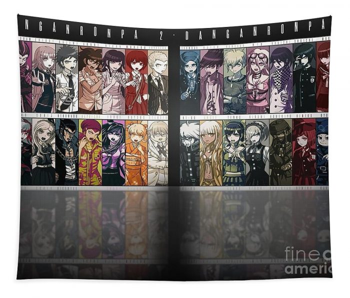 danganronpa 2killing island and danganronpa alex mohammed - Anime Tapestry Store