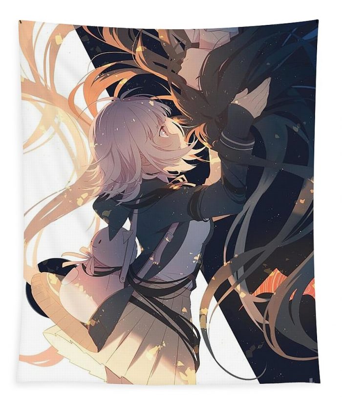 danganronpa chiaki hajime davis hunter - Anime Tapestry Store