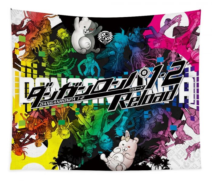 danganronpa goodbye despair poster 70s chapman williams - Anime Tapestry Store