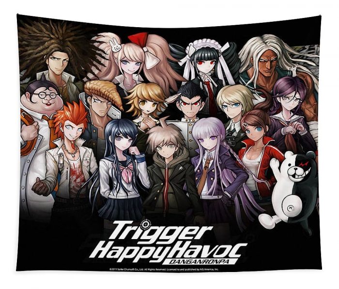 danganronpa trigger happy havoc poster gift julie gray - Anime Tapestry Store