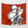 demon hunter in whip sketch art tapestries - Anime Tapestry Store