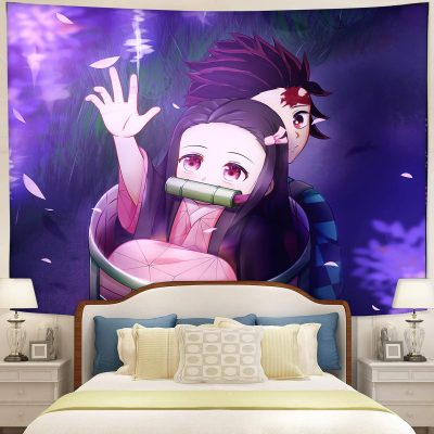 Demon Slayer Kimetsu No Yaiba Tapestry Room Decor