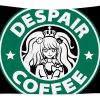 despair coffee danganronpa poster nature palmer morgan - Anime Tapestry Store