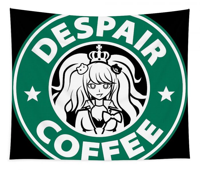 despair coffee danganronpa poster nature palmer morgan - Anime Tapestry Store